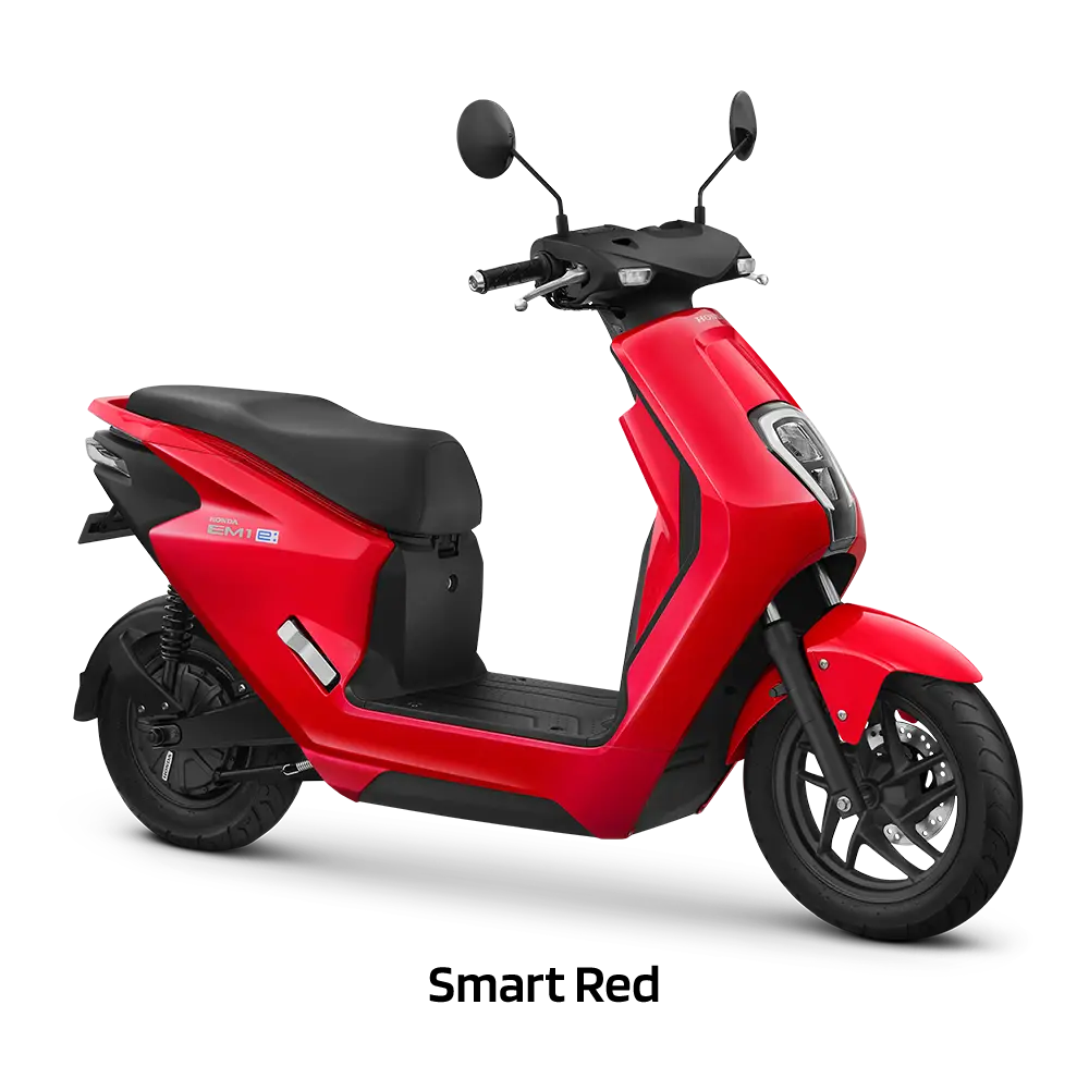 Pilihan Warna Motor Garut Honda EM1 Red