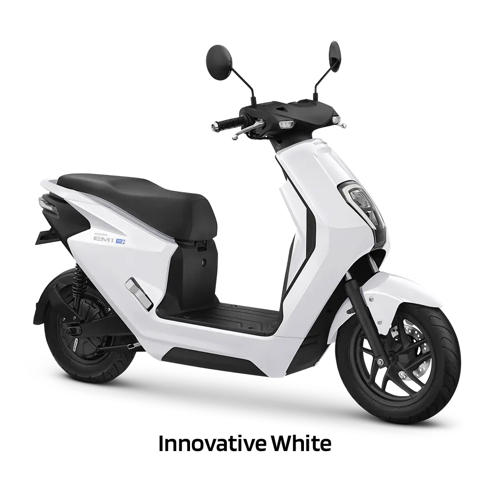 Pilihan Warna Motor Garut Honda EM1 White