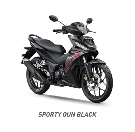Pilihan Warna Motor Garut Honda GTR 150 Gun Black
